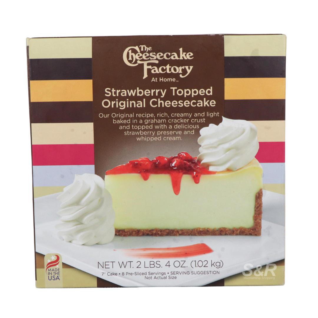 The Cheesecake Factory Strawberry Topped Original Cheesecake 1.02kg
